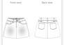 design clothing flat sketch techpack apparel color cad